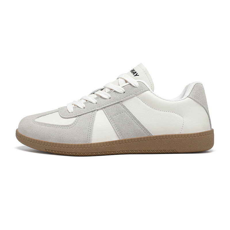 

Кеды, обувь для скейтборда унисекс с низким верхом Deerway, цвет White Gray