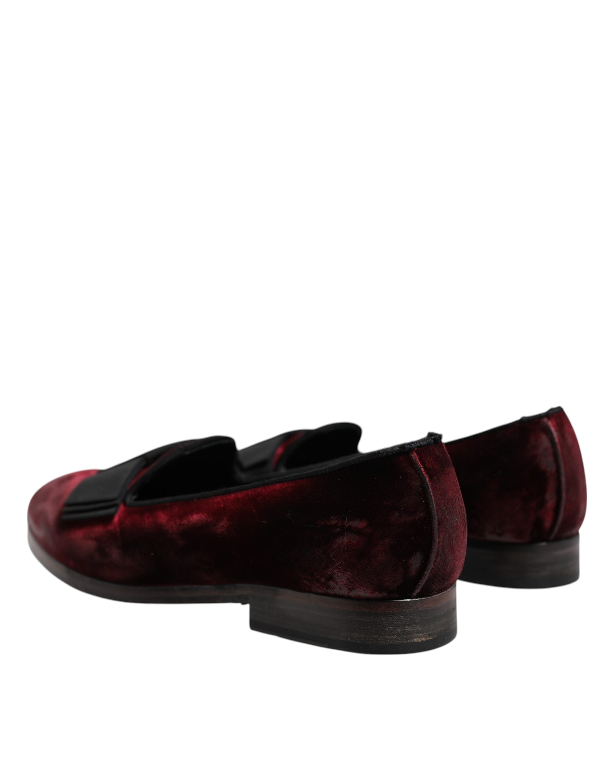 Мужские туфли-лоферы Red Velvet Slip On Dolce & Gabbana, красный — фото 4