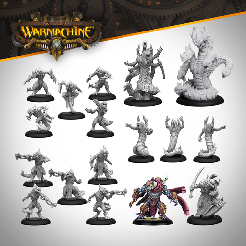 

Фигурка Warmachine: Khymaera Shadowflame Shard Core Expansion Steamforged Games