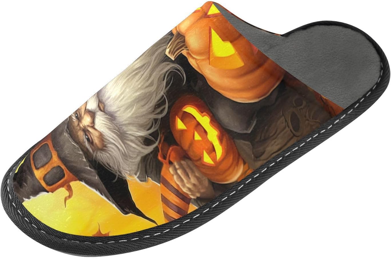

Домашние тапочки FRMG Хэллоуин Тыква Плюшевые Подошва из ПВХ Удобные для дома и улицы 2010710, 2010710a