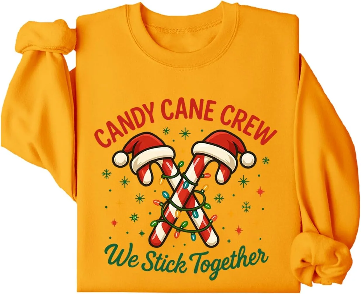 

Толстовка Candy Cane Crew с капюшоном Racsea