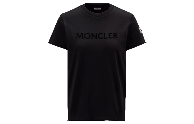 

SS22 Футболка женская черная Moncler