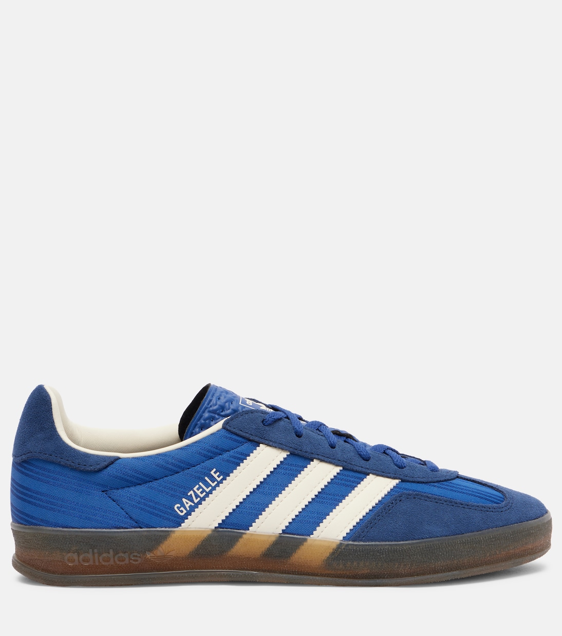 Gazelle Кроссовки с отделкой из замши Indoor Adidas, Victory Blue/Night Indigo — фото 4