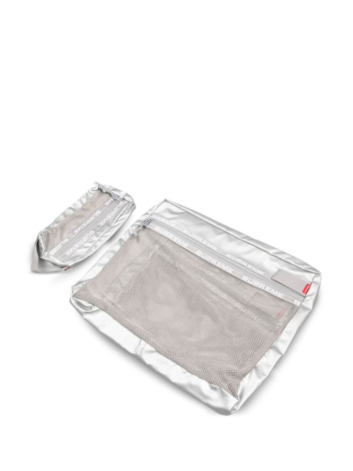 

Supreme набор несессеров Organizer Silver, серебристый