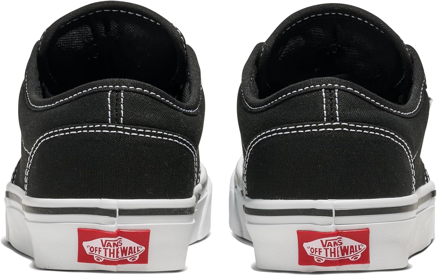 Детские кроссовки Vans Atwood, белый/черный — фото 3