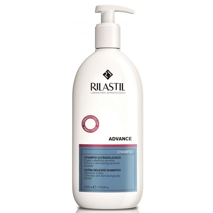 

Шампунь Advance Champú Ultradelicado Rilastil, 500 ml