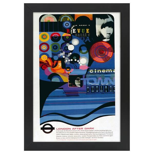 

Рамка для фотографий LegendArte Poster 1968 After Dark, черный