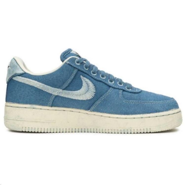 Кроссовки Nike Air Force 1 Lifestyle Shoes Unisex Low-top Blue, синий — фото 2