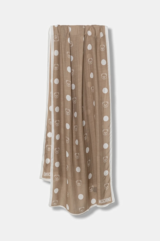 

Шаль Moschino, бежевый