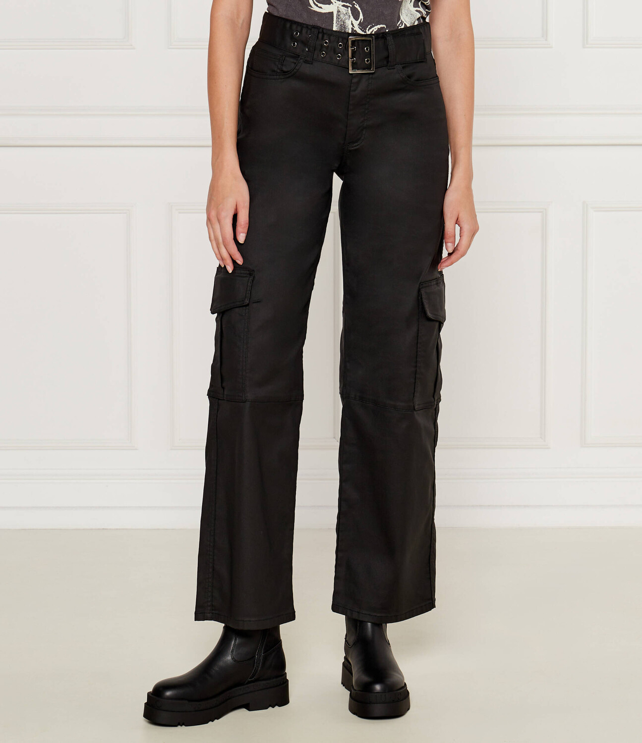 

Брюки Liu Jo Candy Regular Fit, черный