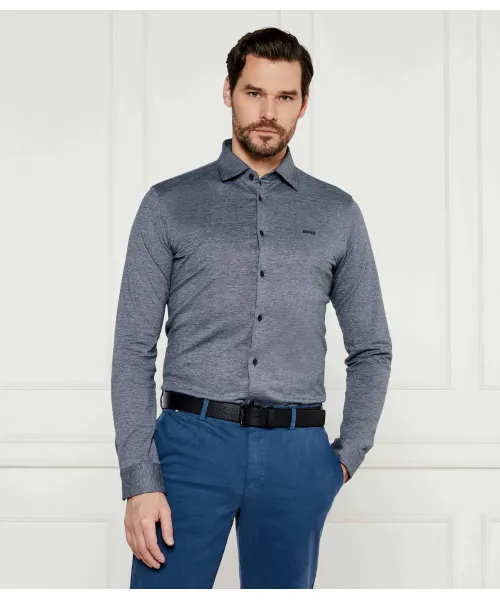 

Рубашка Mysoft Slim fit Boss Orange, серый