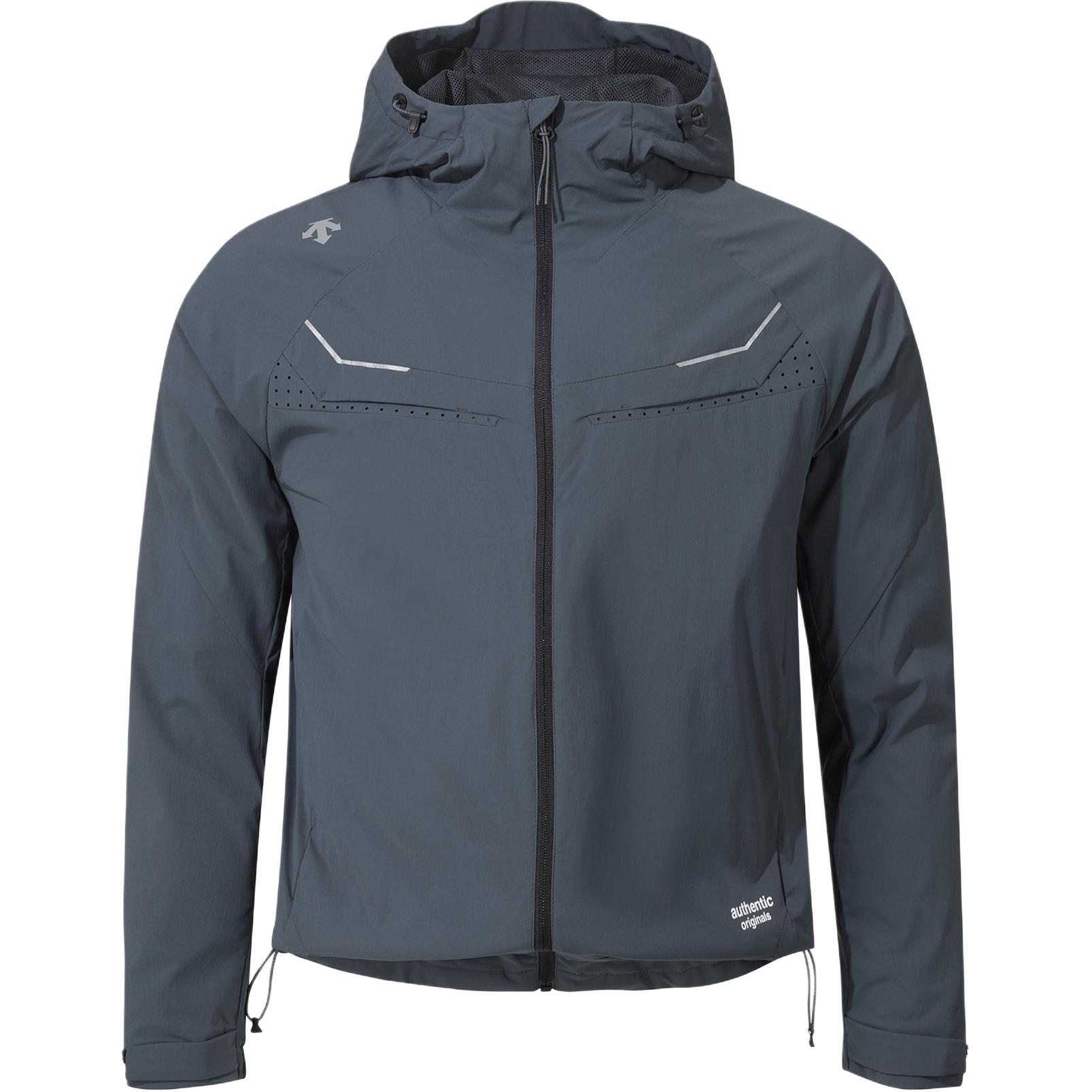 

Куртки и пальто для бега мужские DESCENTE, темно-серый