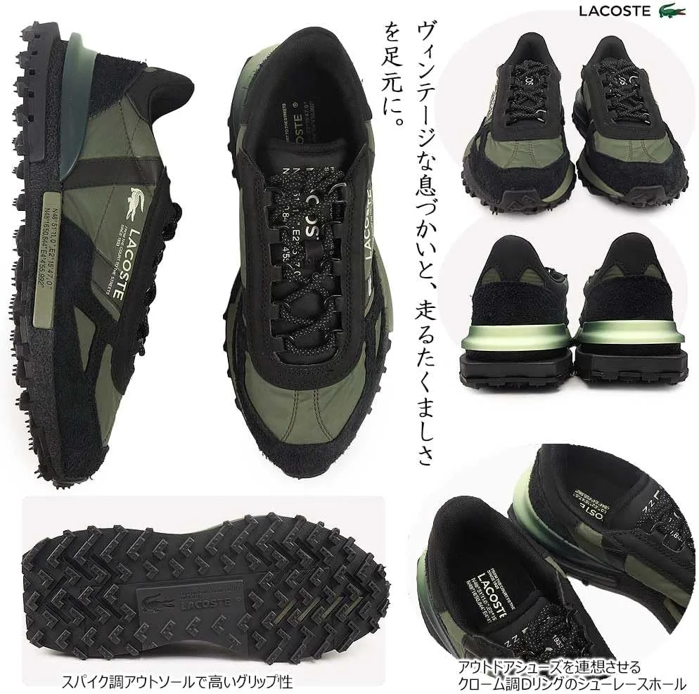 Мужские винтажные кроссовки Lacoste Elite Active 225 50SMA0080, зеленый — фото 3