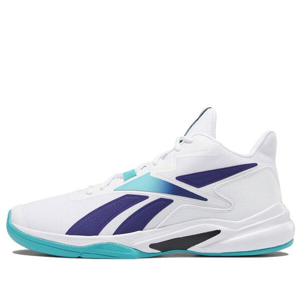 

Кроссовки more buckets 'white classic teal' Reebok, белый