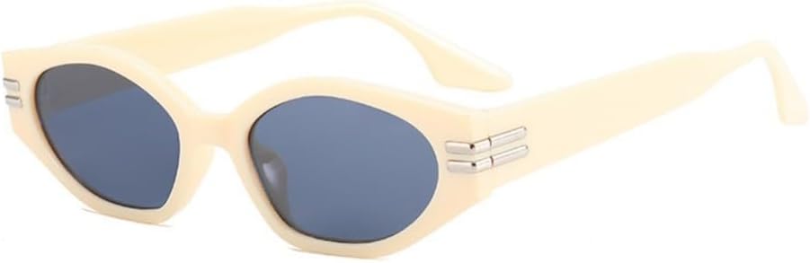 

Винтажные женские солнцезащитные очки, маленькие ретро-очки для женщин и мужчин, очки с леопардовым принтом, женские очки с защитой от УФ-излучения UV400 UJNHGQ, Yellowgray