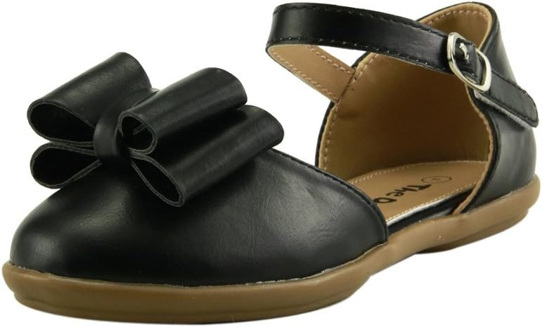 

Сандалии для девочек от The Doll Maker для малышей и маленьких девочек, черный