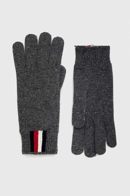 

Сколько в шерсти Tommy Hilfiger, серый