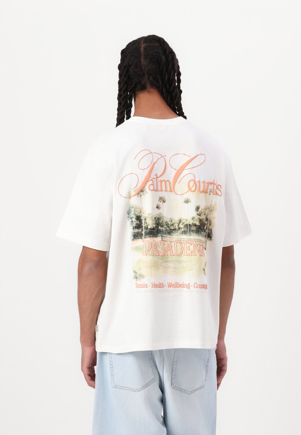 

Футболка с принтом ONSMILO PASADENA TEE Only & Sons, кремовый