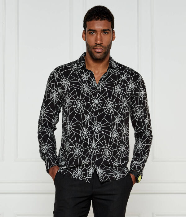 

Рубашка эмеро 10268451 01 Straight fit Hugo, черный