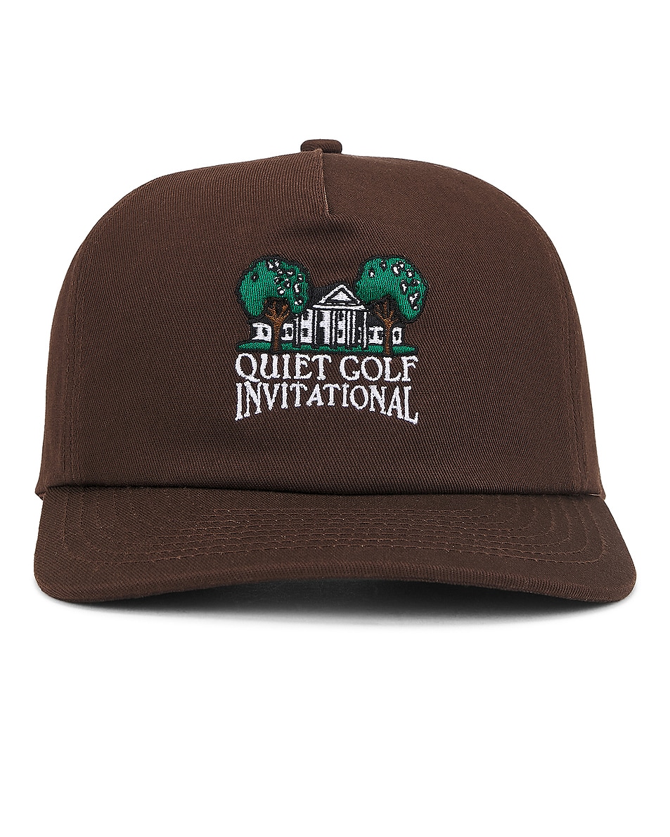 

Invitational 5 Panel Шляпа Quiet Golf, Brown