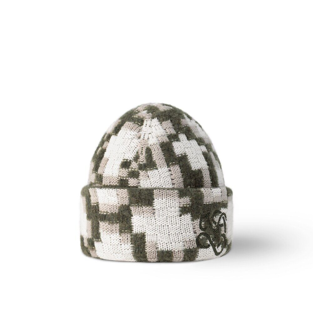 

Шапка-бини LV Crush Snakoflage Louis Vuitton, бежевый