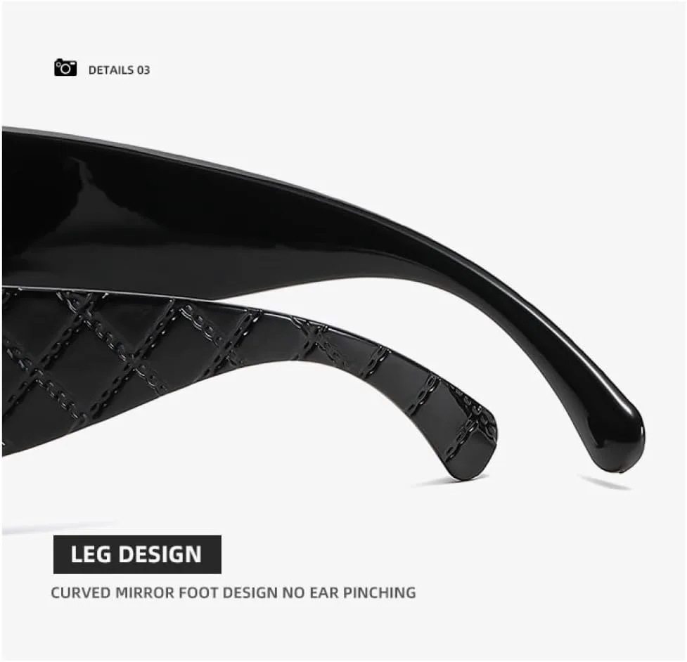 

Солнцезащитные очки прямоугольной формы 2027 года для мужчин и женщин, квадратные солнцезащитные очки для путешествий, винтажные, ретро, ​​UV400 MTZJH, Whtie