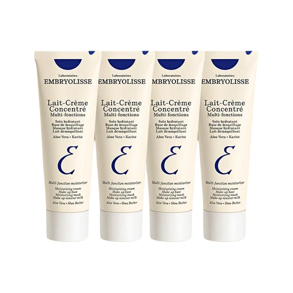 Embryolisse Тонирующая увлажняющая основа для макияжа dark blue, выравнивающая тон кожи, 75 мл, 75ml*4