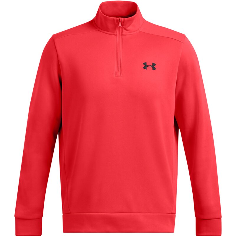 

Толстовка с защитным флисом и застежкой-молнией 1/4 Under Armour, красный