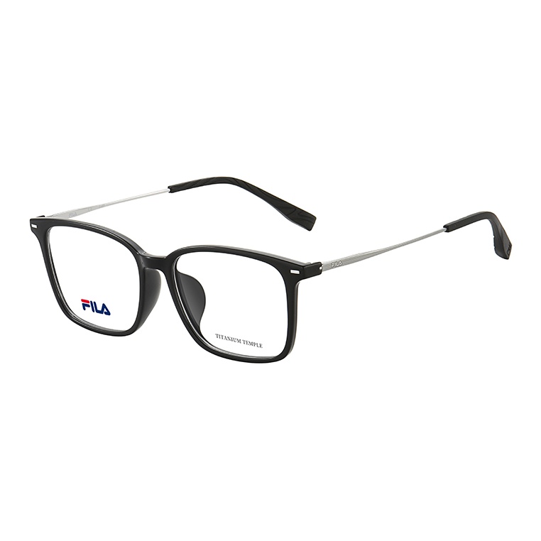 

FILA Титановая оправа квадратной формы унисекс, 0Z42 Black Silver