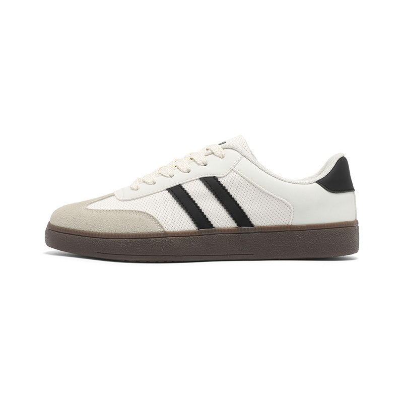 

Легкие и дышащие низкие мужские кроссовки для скейтбординга SEMIR, Beige Black