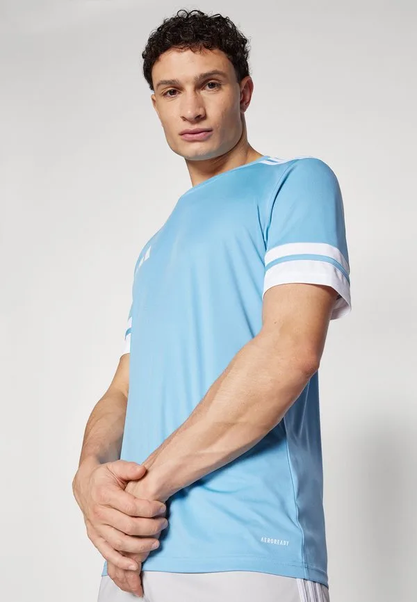 Спортивная футболка с коротким рукавом squadra25 Adidas Performance, Team Light Blue/White — фото 4