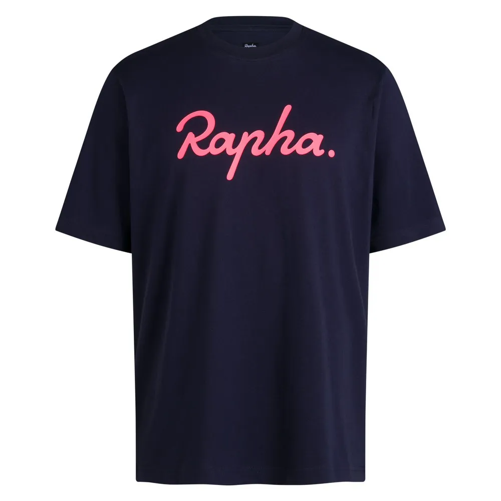 

Футболка Rapha Cotton Large Logo, синий