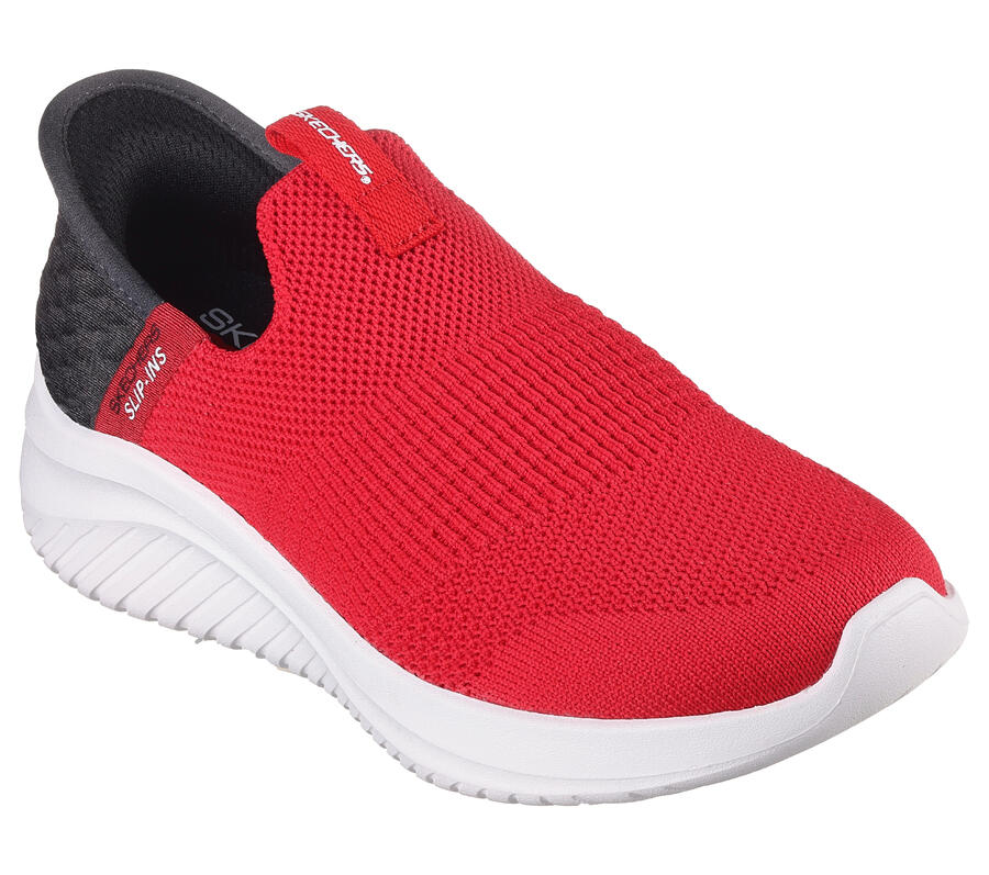 

SKECHERS Детские кроссовки ULTRA FLEX 3.0 SMOOTH STEP Slip-On, красные/черные