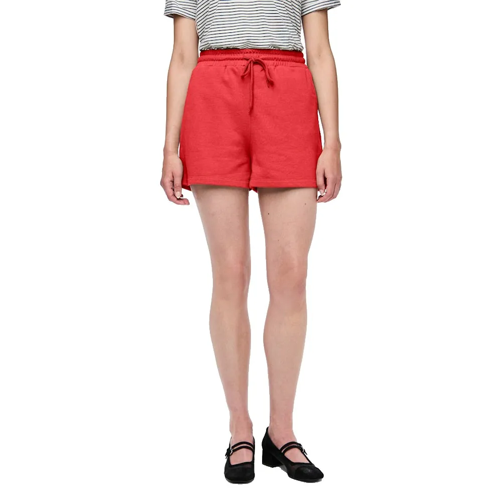 

Шорты Pieces Chilli Summer high waist, красный
