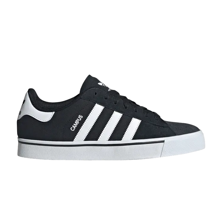 

Кеды adidas Campus Vulc 'Black White', черный