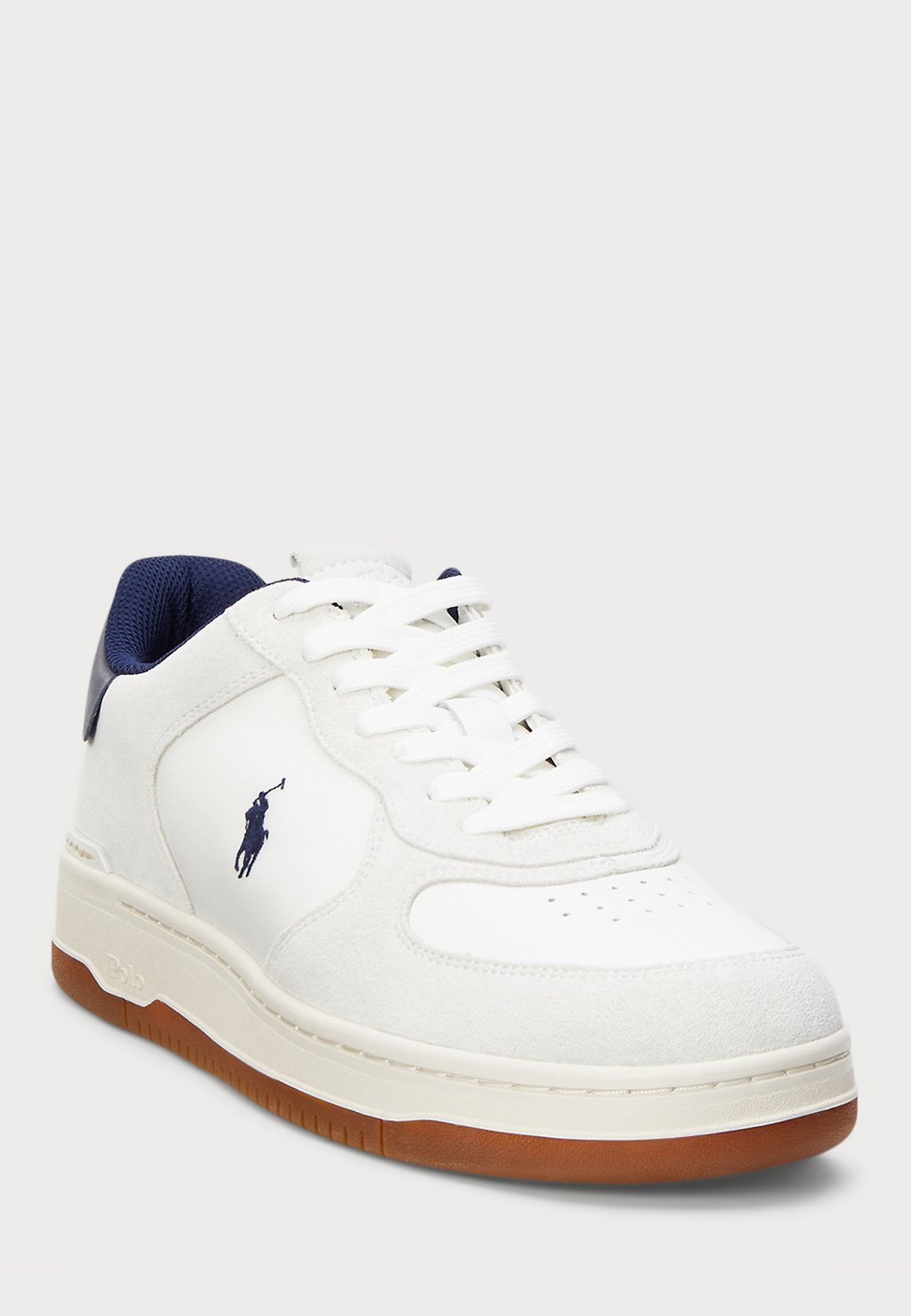 Кроссовки MASTERS COURT SUEDE PANELED SNEAKERUNISEX Polo Ralph Lauren, белый — фото 2