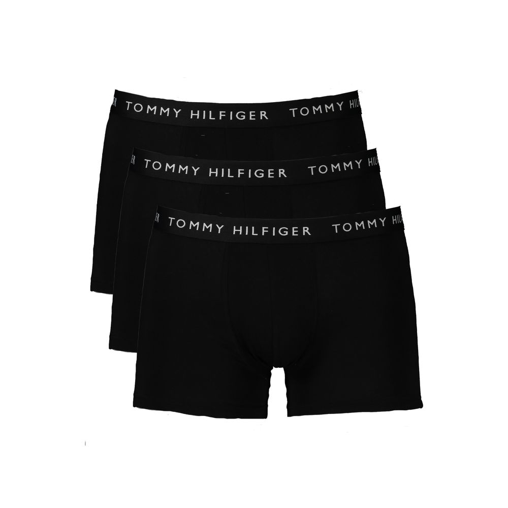 

Черные хлопковые мужские боксеры Tommy Hilfiger