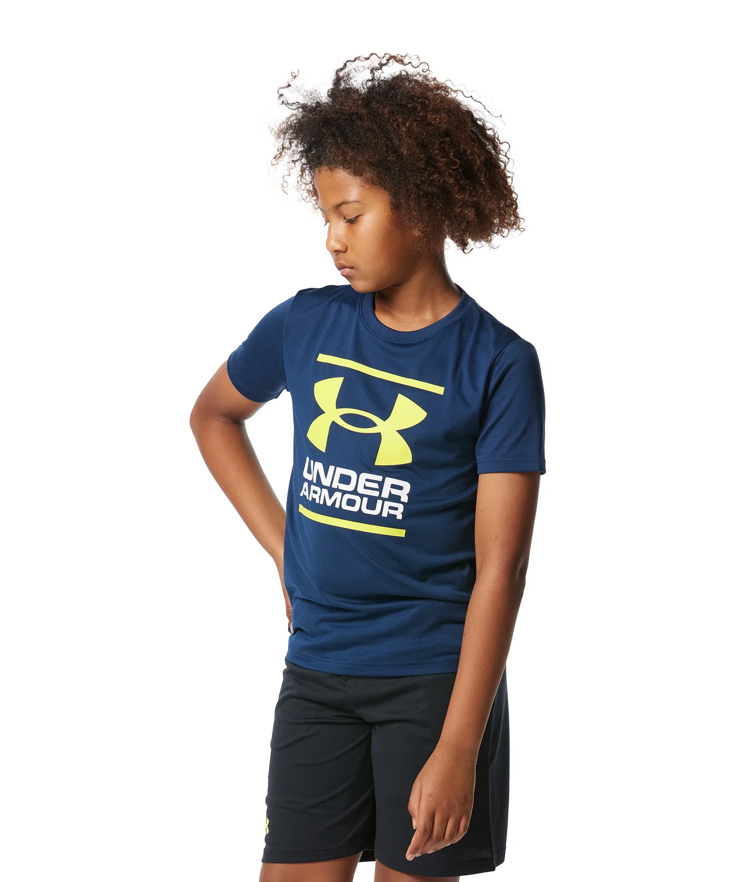 Детский комплект UNDER ARMOUR UA Tech Short Sleeve T-Shirt and Shorts Set