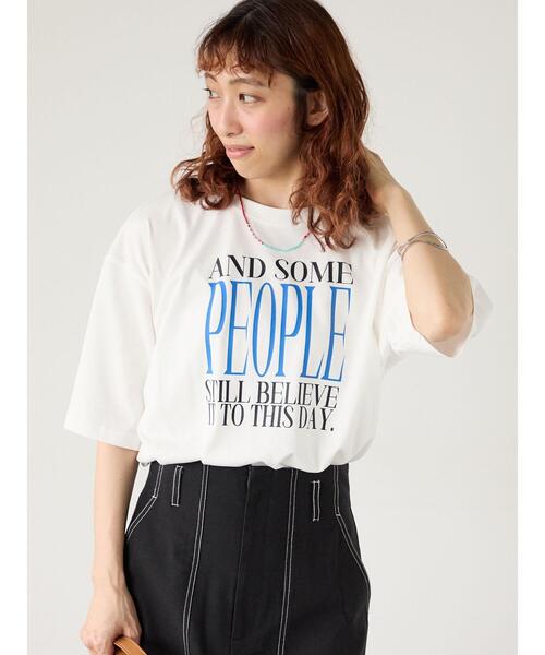 

Футболка свободного кроя с большим логотипом Lugnoncure, кремовый