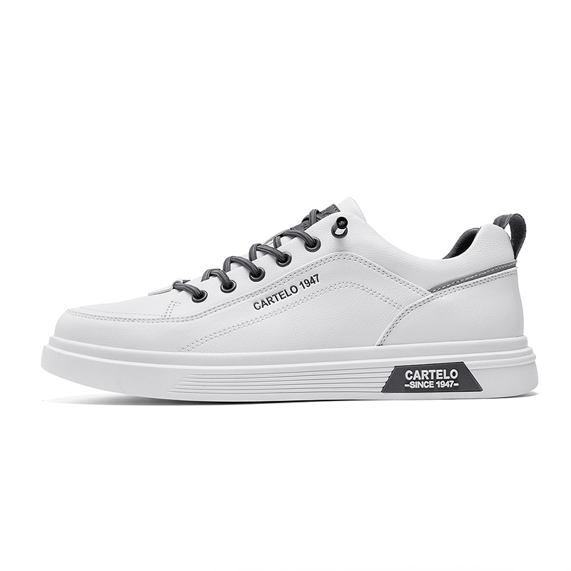 

Кроссовки Slip-on Soft Sole Casual Universal Shoes с низким верхом для скейтбординга для мужчин CARTELO, White