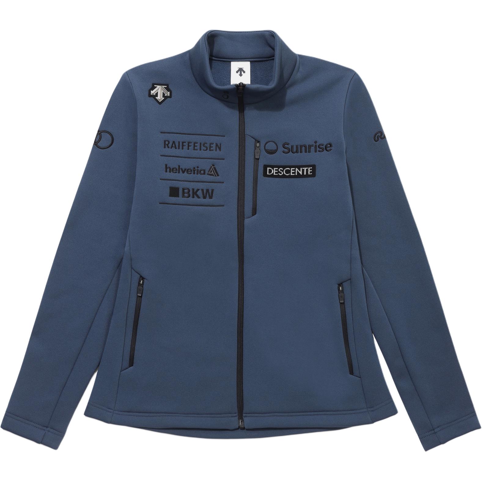 

Швейцарская горнолыжная куртка унисекс Descente, темно-синий