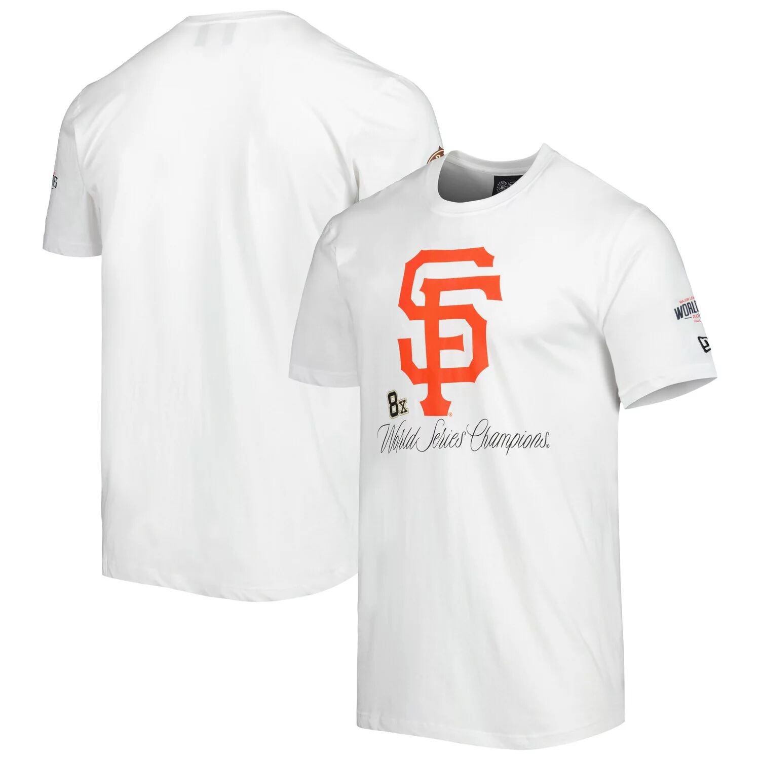 

Мужская белая футболка San Francisco Giants Historical Championship New Era, Белый, Мужская белая футболка San Francisco Giants Historical Championship New Era