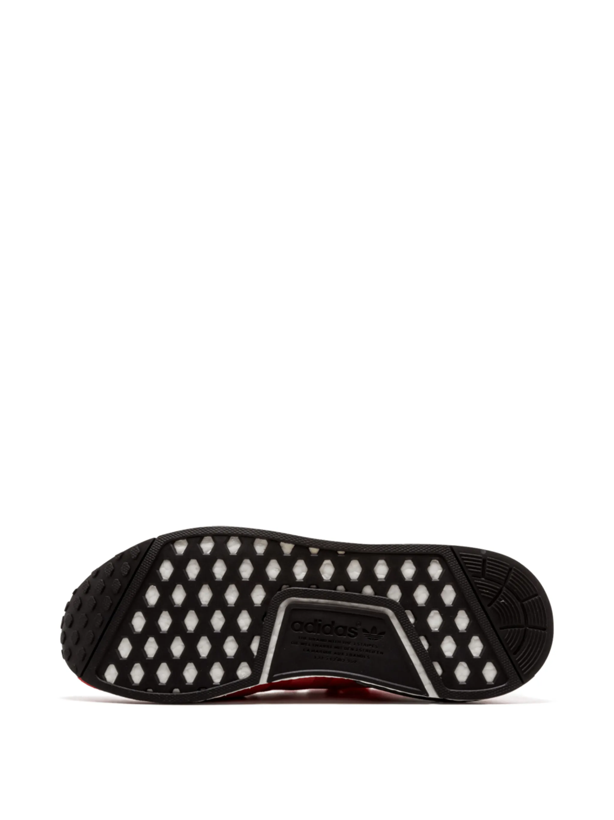 Кроссовки NMD_R1 Adidas, красный — фото 4