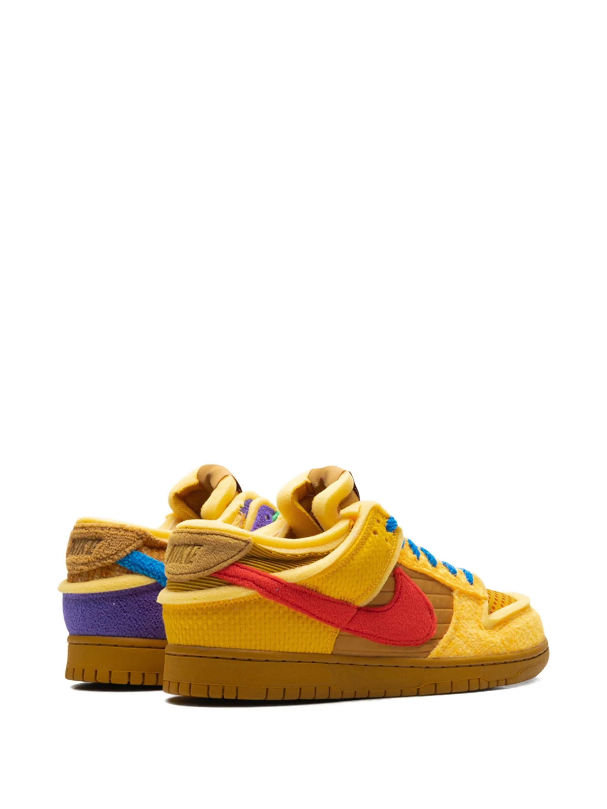 Кроссовки Swamp Sponge Dunk Low из коллаборации с CPFM Nike, желтый — фото 3