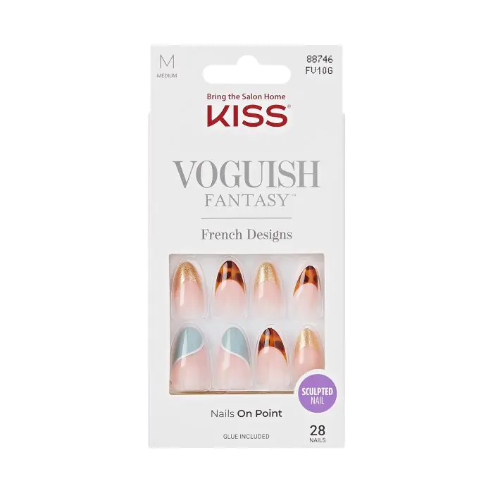 

Накладные ногти vogish fantasy uñas postizas Kiss, цвет charmante