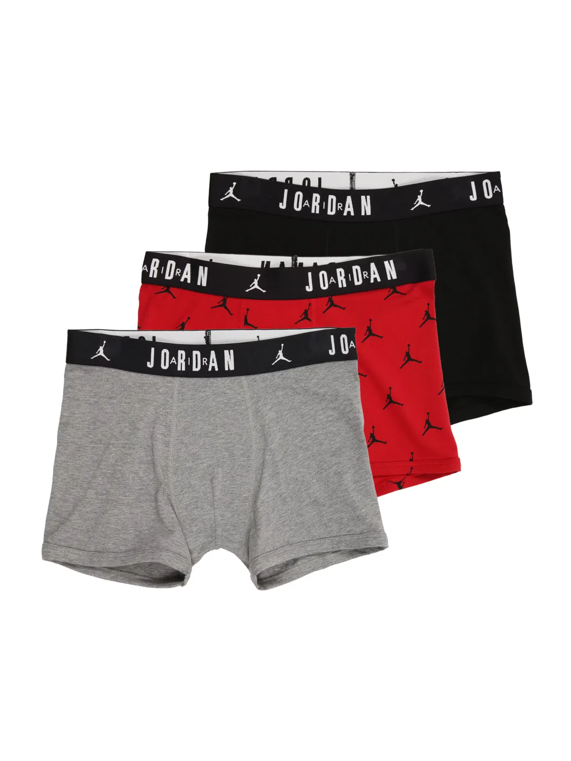 Трусы 'FLIGHT' Jordan, Mottled Grey/Red/Black
