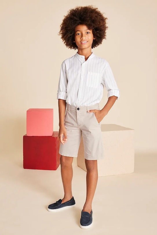 

Детские шорты-бермуды chino basic Mayoral, бежевый