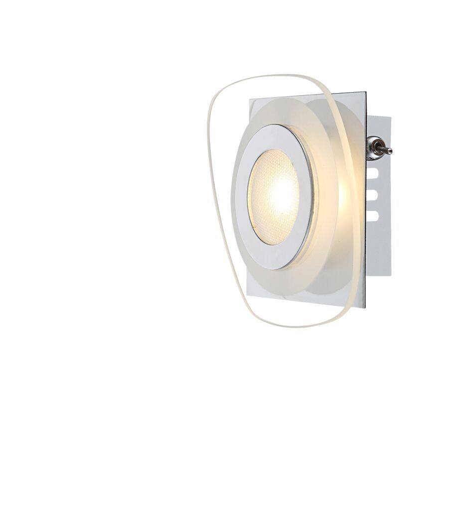 

Настенный светильник Globo Wl хром, 1Xled 40710-1 Globo Lighting, серебро