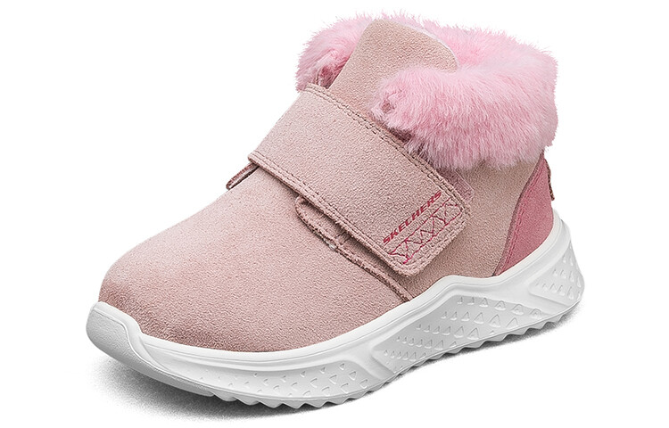 Кроссовки Skechers Toddler Shoes TD Mid-top Pink, розовый — фото 3