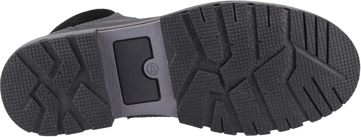 Мужские ботинки Hush Puppies Pier из овчины на шнуровке, Black — фото 2